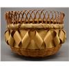 Image 3 : NATIVE AMERICAN CHIPPEWA BASKETRY CONTAINER BY EDITH BONDIE