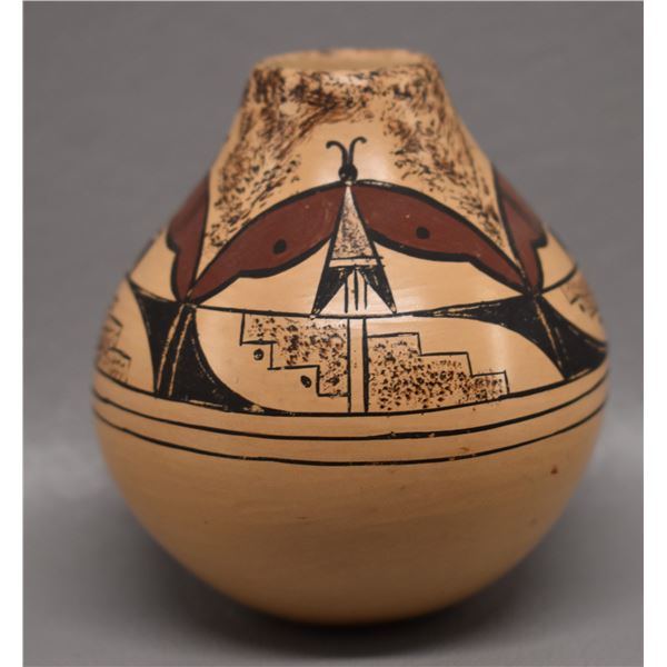 NATIVE AMERICAN HOPI POTTERY VASE BY CARLA NAMPEYO