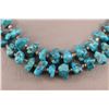 Image 2 : NATIVE AMERICAN SANTO DOMINGO TURQUOISE NECKLACE