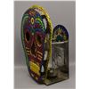 Image 2 : MEXICAN DAY OF THE DEAD TIN CANDLE HOLDER