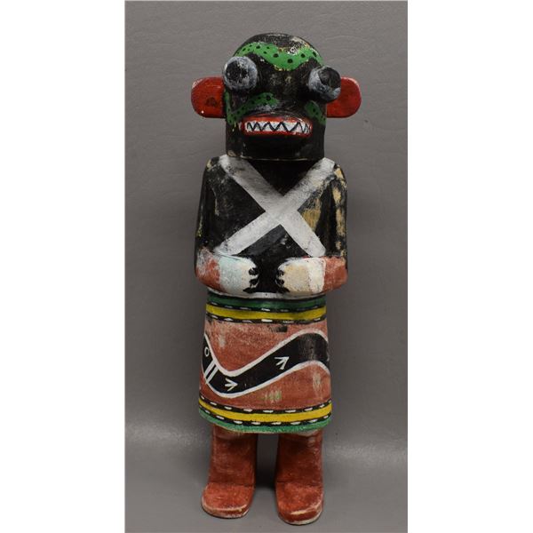 NATIVE AMERICAN HOPI SNAKE KACHINA BY NEIL DAVID