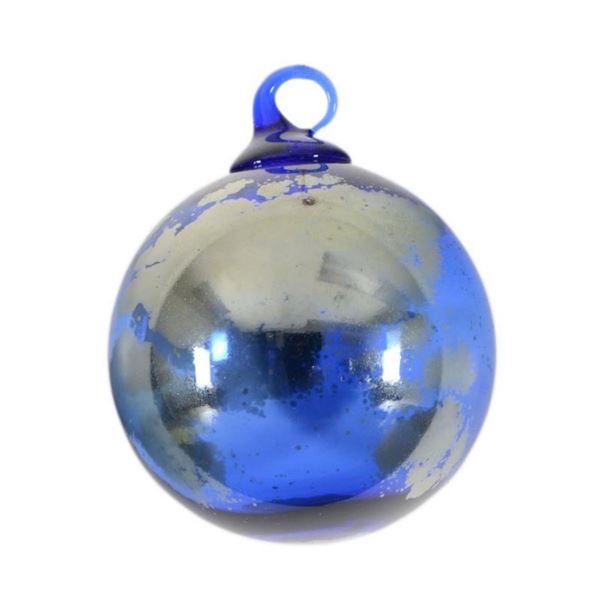 Glass Eye Studios, "Ornament (Earth)" Hand Blown Glass Sculpture (Second).