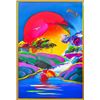 Image 2 : Peter Max- Original Mixed Media "Without Borders"