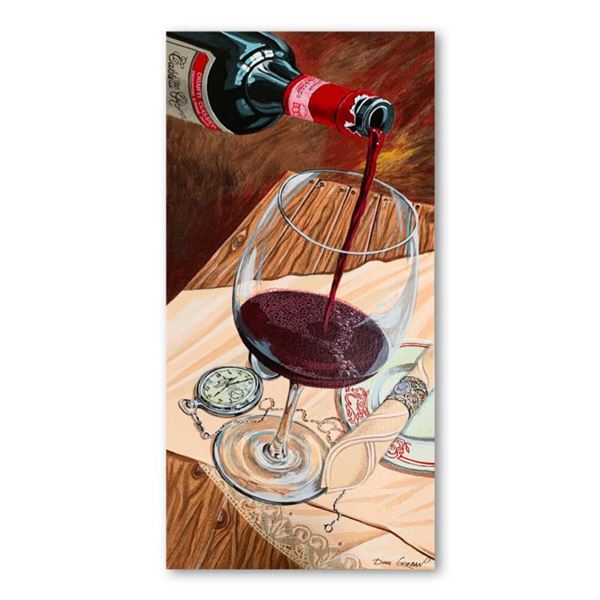 Dima Gorban, "Temptation" Hand Signed Limited Edition Serigraph on Paper with Letter of Authenticity