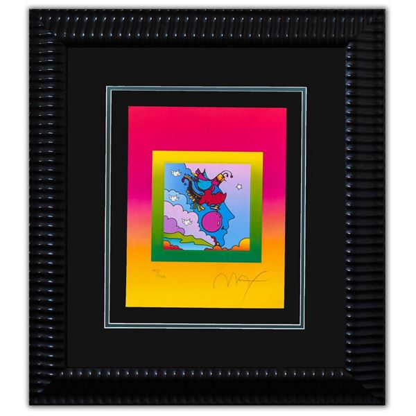 Peter Max- Original Lithograph "Woodstock Profile on Blends"