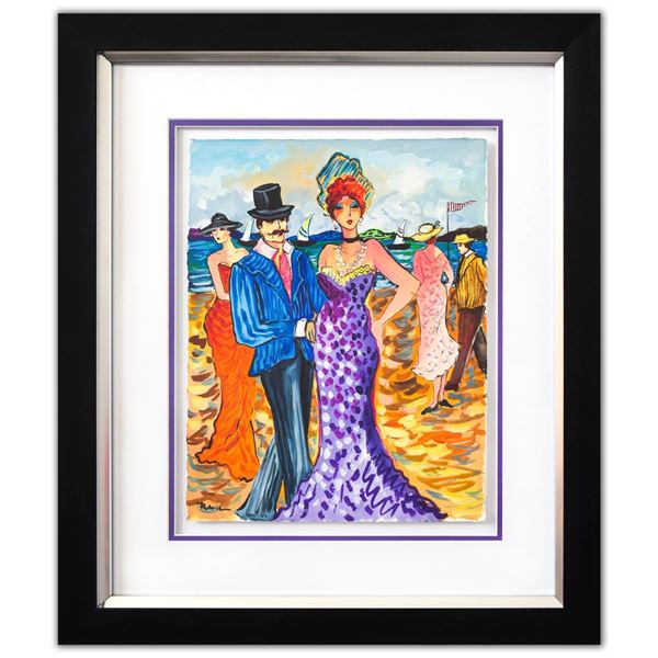 Patricia Govezensky- Original Watercolor "Wife & Husband"
