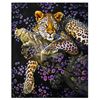 Image 1 : Vera V. Goncharenko- Original Oil on Canvas "Hiding on a Tree Trunk"