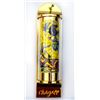 Image 1 : Marc Chagall - Mezuzah - silkscreen on 24K gold plated bronze "12 Tribes Hadassah Windows - Naphtali