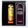 Image 2 : Marc Chagall - Mezuzah - silkscreen on 24K gold plated bronze "12 Tribes Hadassah Windows - Naphtali