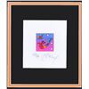 Image 2 : Peter Max- Original Lithograph "MIC FLYER IN SPACE VER II"