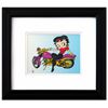 Image 1 : Betty Boop- Sericel "Betty Boop on Motorcycle"