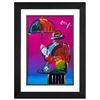 Image 1 : Peter Max- Original Mixed Media "Umbrella Man"