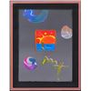 Image 2 : Peter Max- Original Mixed Media "Sunrise Sail 2006 Ver. I #97"