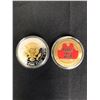 Image 2 : GOLD PLATED COLLECTOR COIN LOT ( BIDEN/ JORDAN)