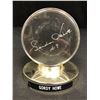 Image 1 : GORDIE HOWE SIGNED HOCKEY PUCK IN DISPLAY CASE