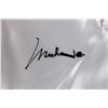 Image 2 : RARE MUHAMMED ALI AND LEON SPINKS SIGNED BOXING TRUNKS (BECKETT LOA)
