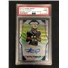 Image 1 : 2017 PANINI PRIZM ALVIN KAMARA ROOKIE AUTO BLUE WAVE 101/149 ( PSA 9)