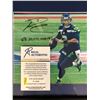 Image 2 : RUSSEL WILSON SIGNED AND CUSTOM FRAMED 8 X 10 ( RA COA)