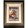 Image 1 : GORDIE HOWE SIGNED DETROIT RED WINGS 12 X 18 DISPLAY