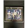 Image 1 : KISS BAND SIGNED AND CUSTOM FRAMED DISPLAY ( RA COA)