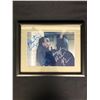 Image 1 : HEATH LEGER AND CHRISTIAN BALE SIGNED BATMAN FRAMED DISPLAY ( RA COA)