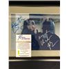 Image 2 : HEATH LEGER AND CHRISTIAN BALE SIGNED BATMAN FRAMED DISPLAY ( RA COA)