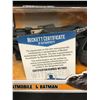 Image 3 : BEN AFFLECK SIGNED BATMAN JUSTICE LEAGUE METALS DIE CAST 1:24 SCALE BATMOBILE w/COA