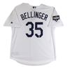 Image 1 : Dodgers Cody Bellinger Signed White Majestic Cool Base Jersey (Fanatics COA)