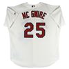 Image 1 : Cardinals Mark McGwire Signed White Rawlings Authentic Jersey BAS (Beckett COA)