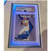 Image 2 : JUSTIN HERBERT SIGNED FRAMED JERSEY W/LED LIGHTING & GRADED PSA 10 CARD (BECKETT COA)