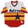Image 3 : Astros Nolan Ryan "HOF 99" Signed Nike 1980 Cooperstown Collection Jersey BAS (BECKETT COA)