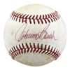 Image 1 : Reds Johnny Bench Authentic Signed A. Bartlett Giamatti Onl Baseball BAS (BECKETT COA)