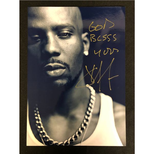 DMX SIGNED 8X10 PHOTO (REAL AUTHENTIC COA)