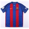 Image 3 : Lionel Messi Signed FC Barcelona Jersey Inscribed "Leo" (Beckett COA)