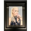 Image 1 : GWEN STEFANI SIGNED AND CUSTOM FRAMED DISPLAY ( RA COA)