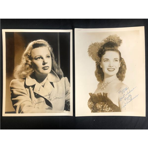 VINTAGE SIGNED 8 X 10 LOT