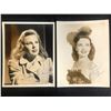 Image 1 : VINTAGE SIGNED 8 X 10 LOT