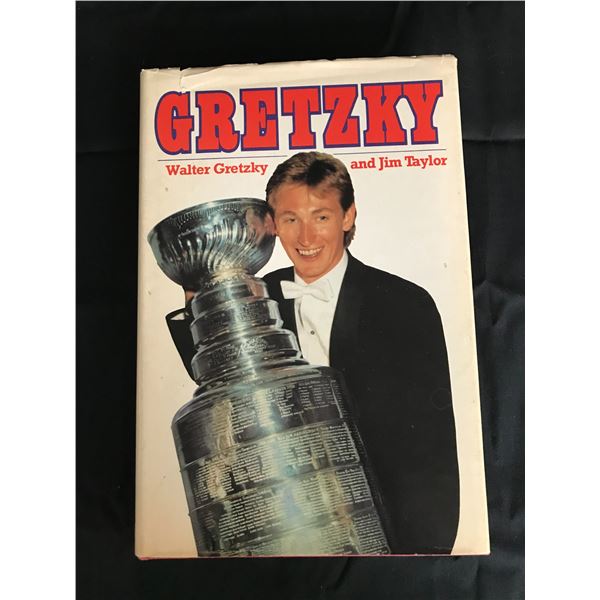 WALTER GRETZKY SIGNED "GRETZKY" HARD COVER BOOK