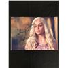 Image 1 : EMELIA CLARKE SIGNED GAME OF THRONES 8 X 10 ( RA COA)