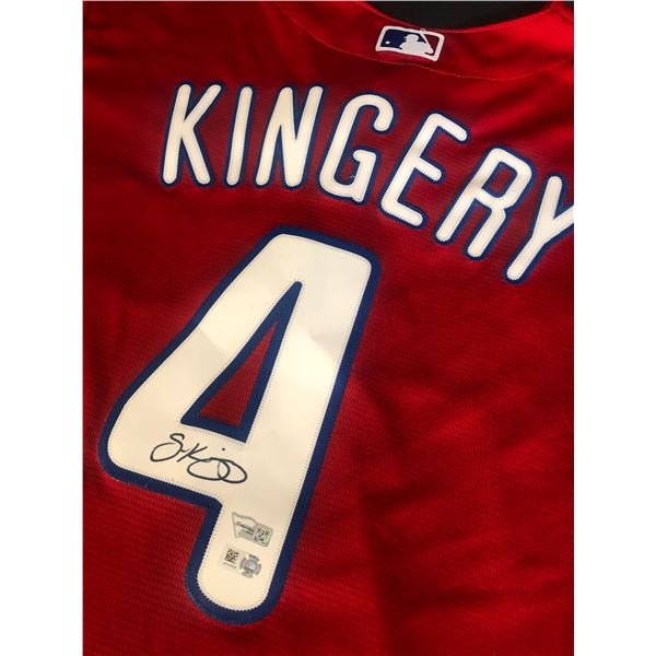 SCOTT KINGERY SIGNED PHILLIES JERSEY ( FANATICS COA)