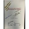 Image 1 : HALLOWEEN CAST SIGNED MOVIE SCRIPT COVER ( RA COA)