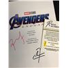 Image 2 : ROBERT DOWNEY JR. AND   SIGNED AVENGERS MOVIE SCRIPT COVER (RA COA)
