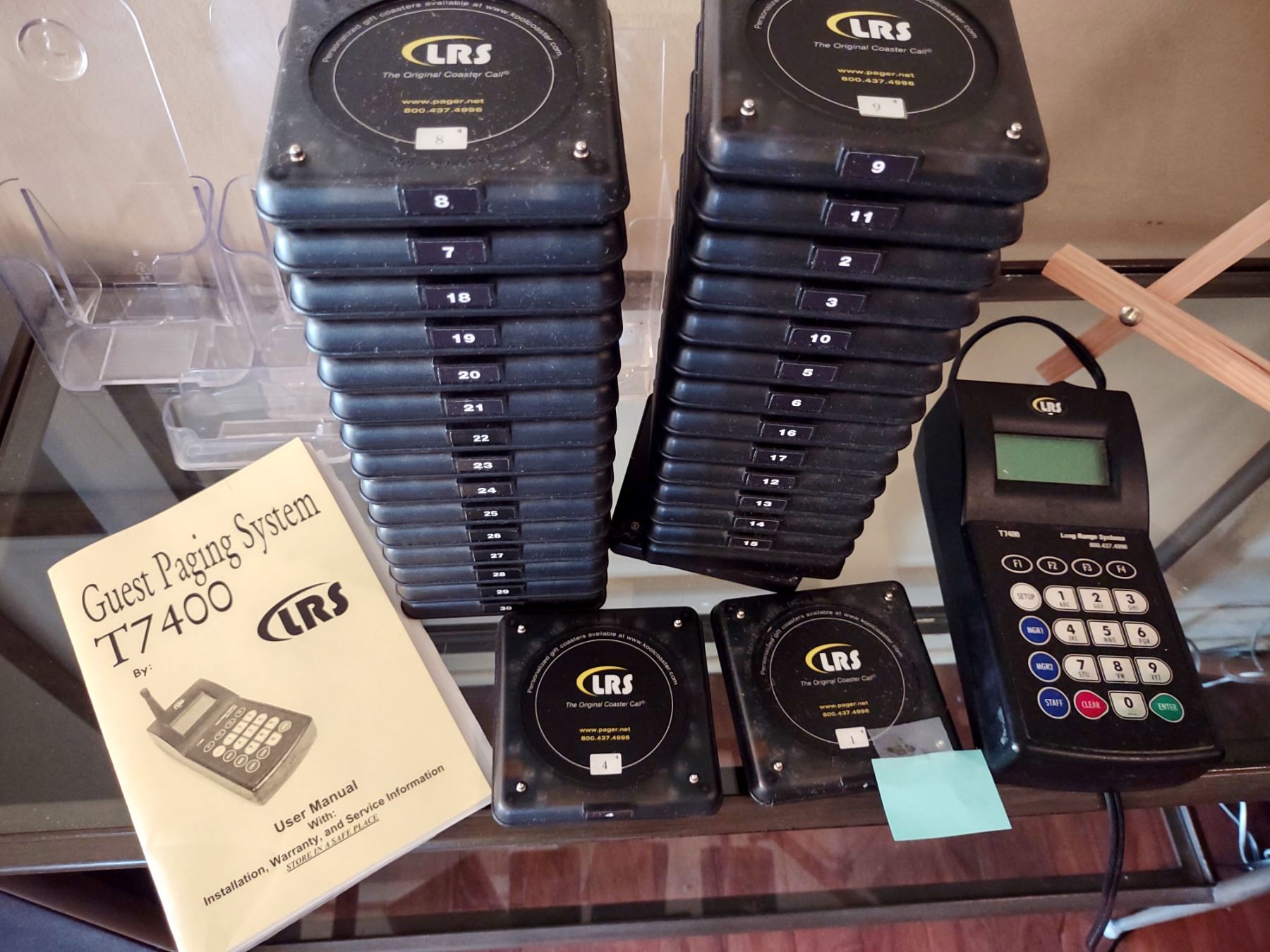 LRS T7400 Guest Paging System w/ 30 Units