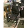 Image 2 : BLACK ROCKING CHAIR