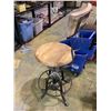 Image 2 : SWIVEL STEAMPUNK STYLE BAR STOOL