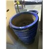Image 2 : 2 BLUE FLOWER POTS