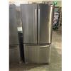 Image 1 : SAMSUNG FRENCH DOOR STAINLESS STEEL FRIDGE /W ROLL OUT (VISIBLE DAMAGE) MODEL RF197ACRS