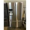 Image 1 : SAMSUNG STAINLESS STEEL FRENCH DOOR FRIDGE WITH WATER/ICE DISPENSER & ROLL OUT FREEZER MODEL