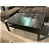 Image 2 : 2-TIER COFFEE TABLE APPROX 31" X 46.5" (SCRATCHES ON SURFACE)