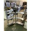 Image 1 : TWO 4-TIER SHELVING RACKS
